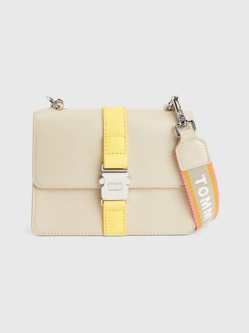 Beige Tommy Hilfiger Tommy Jeans Item Small Crossover Women\'s Bags | TH460DSH