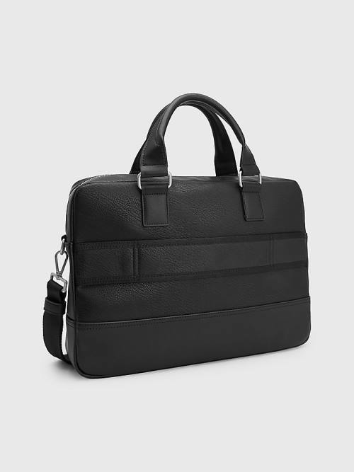 Black Tommy Hilfiger 1985 Slim Computer Men's Bags | TH978CFH