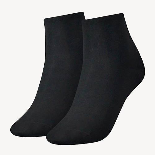 Black Tommy Hilfiger 2-Pack Casual Short Women\'s Socks | TH406RBG