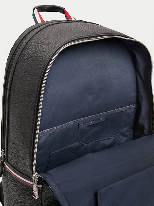 Black Tommy Hilfiger Casual Backpack Men's Bags | TH284EUP