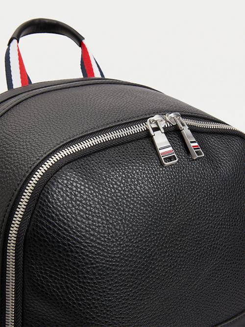 Black Tommy Hilfiger Casual Backpack Men's Bags | TH284EUP