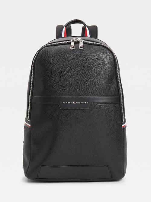 Black Tommy Hilfiger Casual Backpack Men\'s Bags | TH284EUP