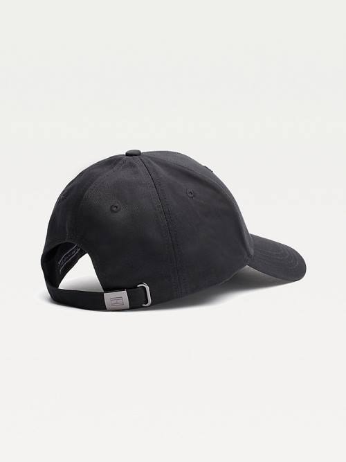 Black Tommy Hilfiger Classic Baseball Cap Men's Hats | TH728ZKE