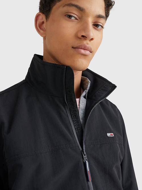 Black Tommy Hilfiger Classics Bomber Men's Jackets | TH628FDN