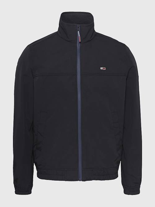 Black Tommy Hilfiger Classics Bomber Men's Jackets | TH628FDN