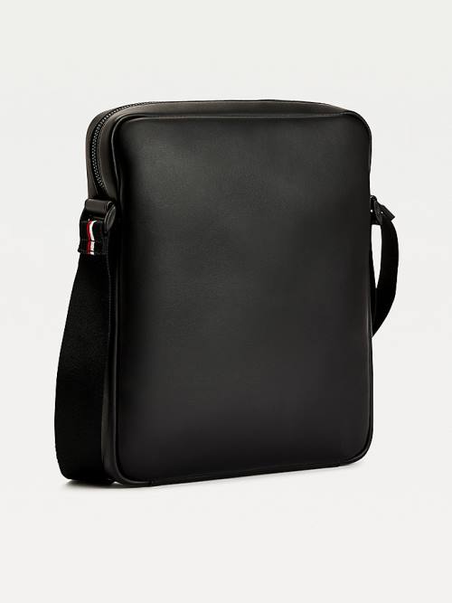 Black Tommy Hilfiger Commuter Reporter Men's Bags | TH613EHQ