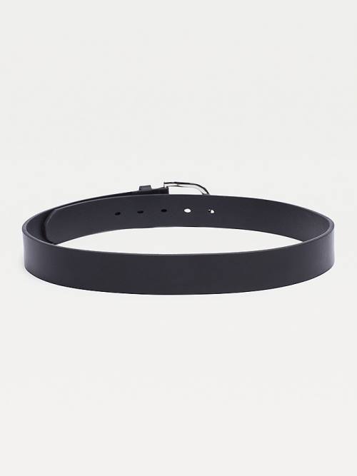 Black Tommy Hilfiger Danny Leather Women's Belts | TH240UBY