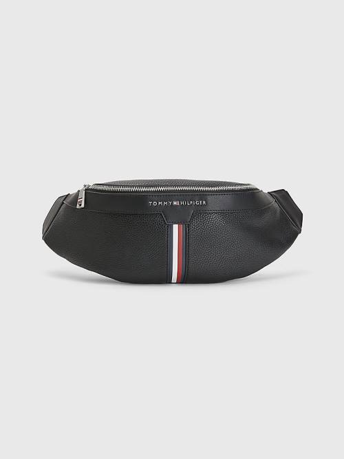 Black Tommy Hilfiger Downtown Crossbody Men\'s Bags | TH297VTB