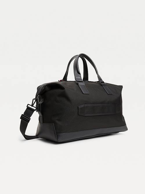 Black Tommy Hilfiger Elevated Modern Weekender Men's Bags | TH194JZW