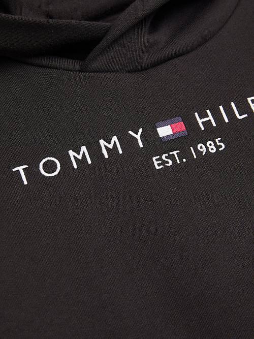 Black Tommy Hilfiger Essential And Joggers Set Boys' Hoodie | TH230KFB