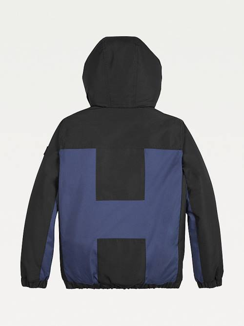 Black Tommy Hilfiger H Padded Boys' Jackets | TH421VTQ