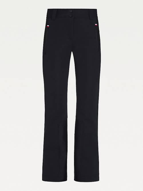 Black Tommy Hilfiger Rossignol Softshell Ski Women's Pants | TH408BLU