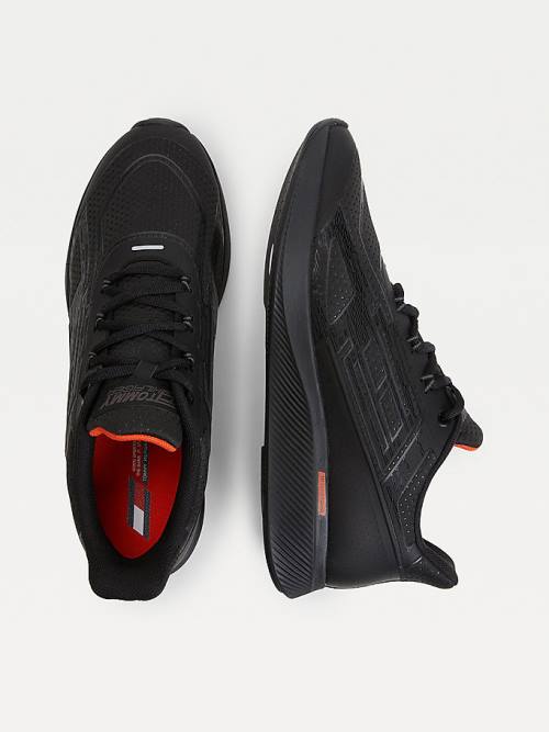 Black Tommy Hilfiger Sport Lace-Up Men's Sneakers | TH243DVM