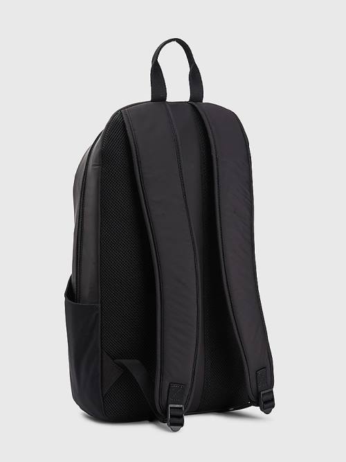 Black Tommy Hilfiger Sport Logo Backpack Men's Bags | TH793QXE