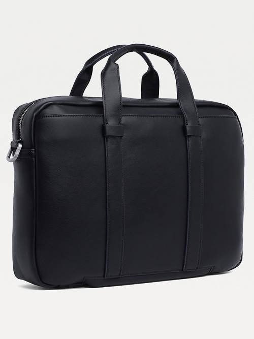 Black Tommy Hilfiger TH City Computer Men's Bags | TH370YOQ