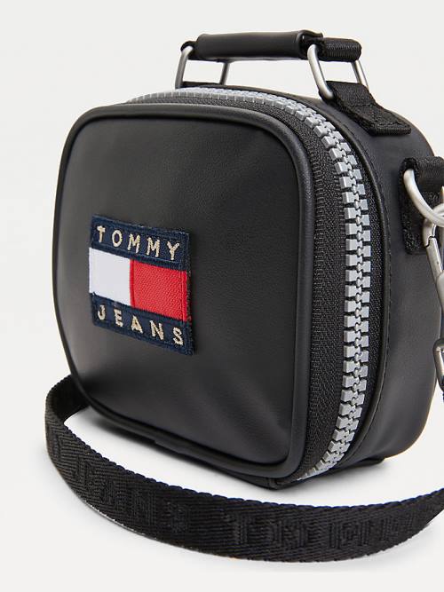 Black Tommy Hilfiger Tommy Badge Nano Women's Bags | TH426VGC