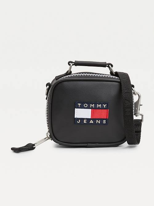 Black Tommy Hilfiger Tommy Badge Nano Women\'s Bags | TH426VGC