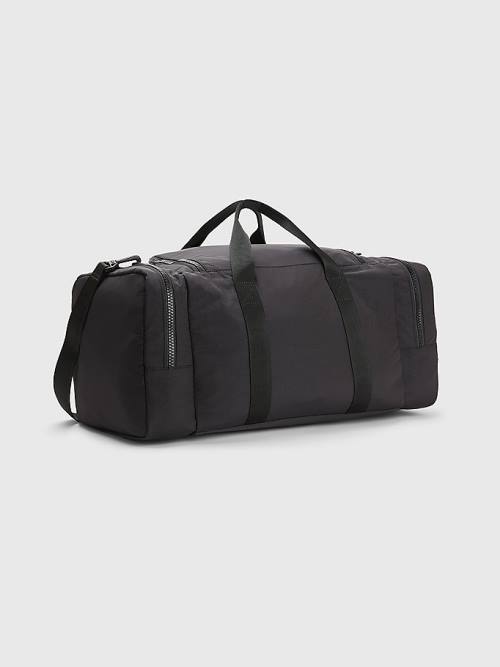 Black Tommy Hilfiger Travel Duffle Men's Bags | TH908YTA