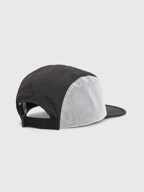 Black Tommy Hilfiger Travel Mesh Cap Men's Hats | TH453EXN