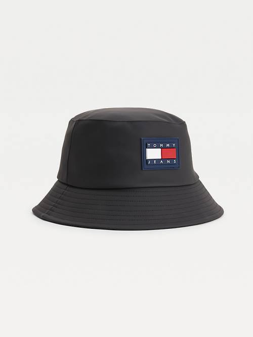 Black Tommy Hilfiger Urban Bucket Men\'s Hats | TH803CEV