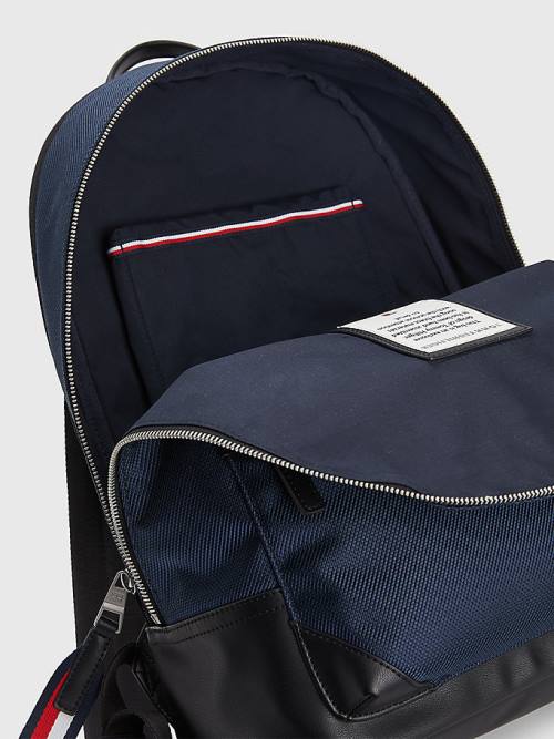 Blue Tommy Hilfiger 1985 Backpack Men's Bags | TH976OGC