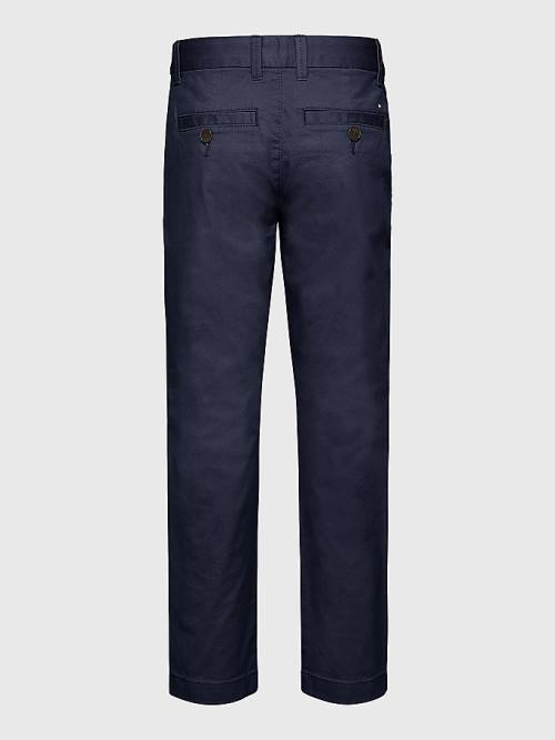 Blue Tommy Hilfiger 1985 Essential Chinos Boys' Pants | TH172QPV