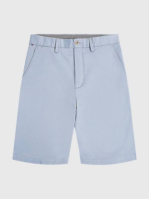 Blue Tommy Hilfiger 1985 Essential Harlem Relaxed Fit Men's Shorts | TH076HCE