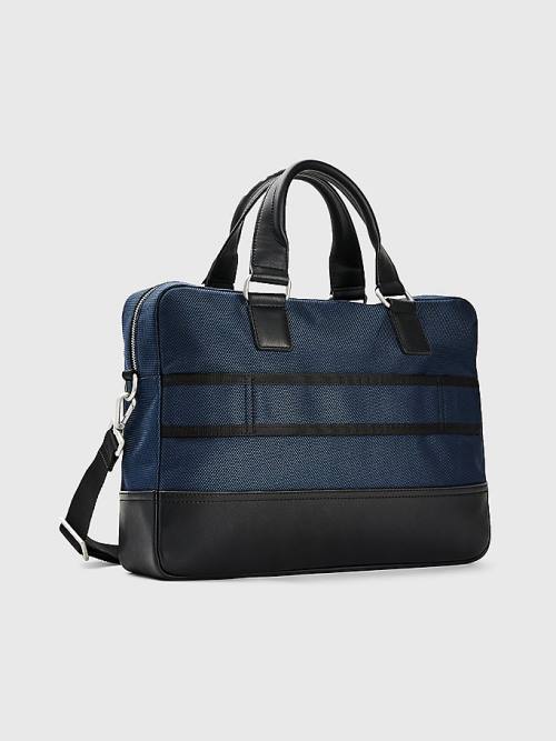 Blue Tommy Hilfiger 1985 Slim Computer Men's Bags | TH304KPG