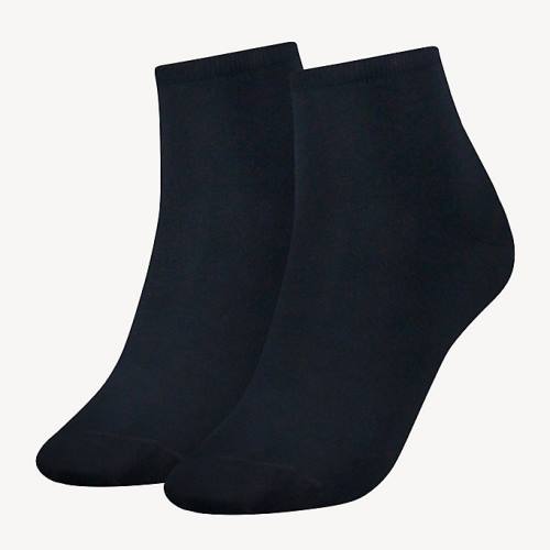 Blue Tommy Hilfiger 2-Pack Casual Short Women\'s Socks | TH645JWN