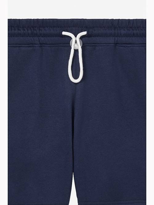 Blue Tommy Hilfiger Adaptive Logo Women's Shorts | TH903JUP