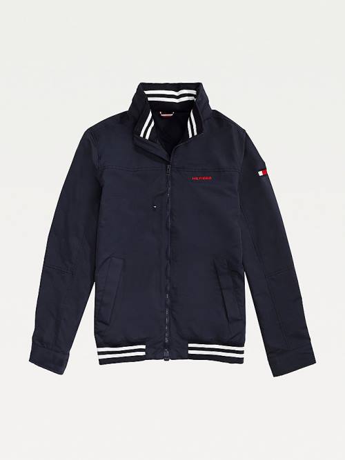 Blue Tommy Hilfiger Adaptive Regatta Men's Jackets | TH658NME