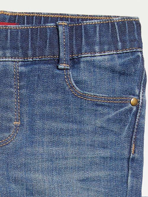 Blue Tommy Hilfiger Adaptive Seated Fit Skinny Girls' Jeans | TH310UDF