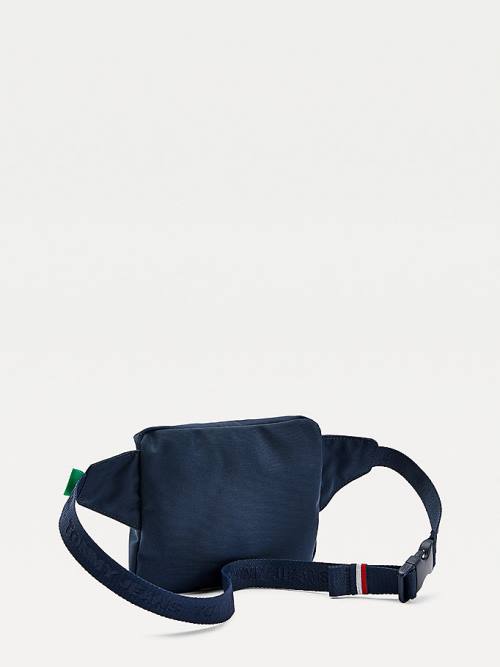 Blue Tommy Hilfiger Campus Bum Men's Bags | TH821JPM