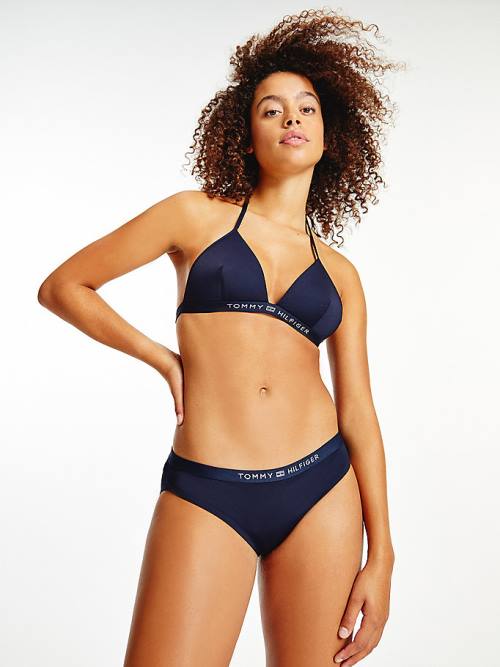 Blue Tommy Hilfiger Classic Bikini Bottoms Women's Swimwear | TH342AJF