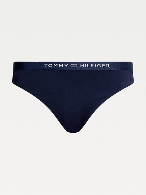 Blue Tommy Hilfiger Classic Bikini Bottoms Women's Swimwear | TH342AJF