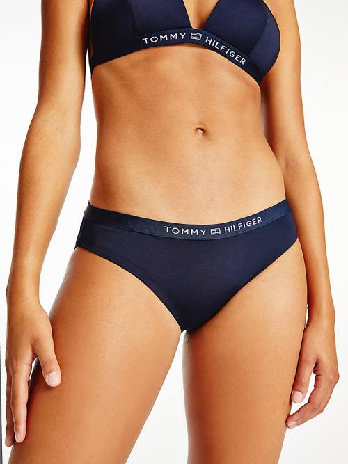 Blue Tommy Hilfiger Classic Bikini Bottoms Women\'s Swimwear | TH342AJF