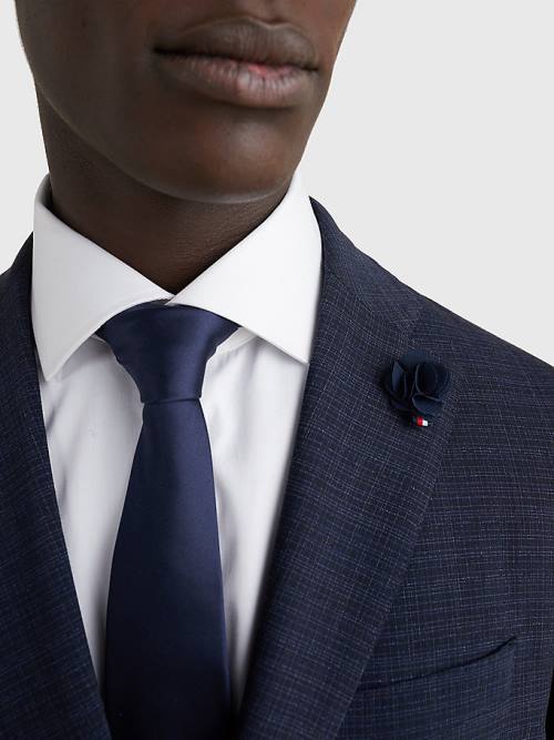 Blue Tommy Hilfiger Constructed Men's Suits | TH725TVB