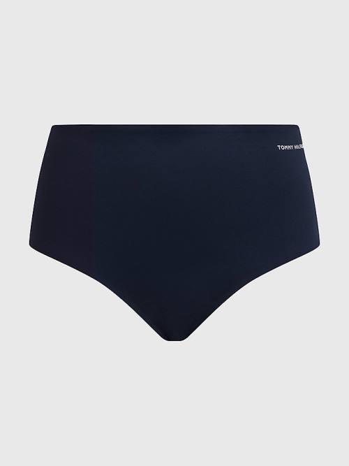 Blue Tommy Hilfiger Curve TH Flex Bikini Bottoms Women's Swimwear | TH652WEV