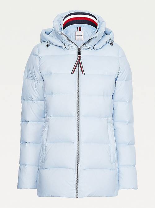 Blue Tommy Hilfiger Down-Filled Padded Women's Jackets | TH281OXG