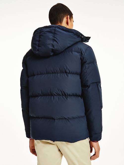 Blue Tommy Hilfiger Down Puffer Men's Jackets | TH390OSD