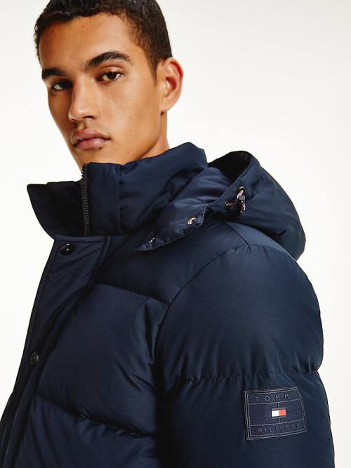 Blue Tommy Hilfiger Down Puffer Men's Jackets | TH390OSD