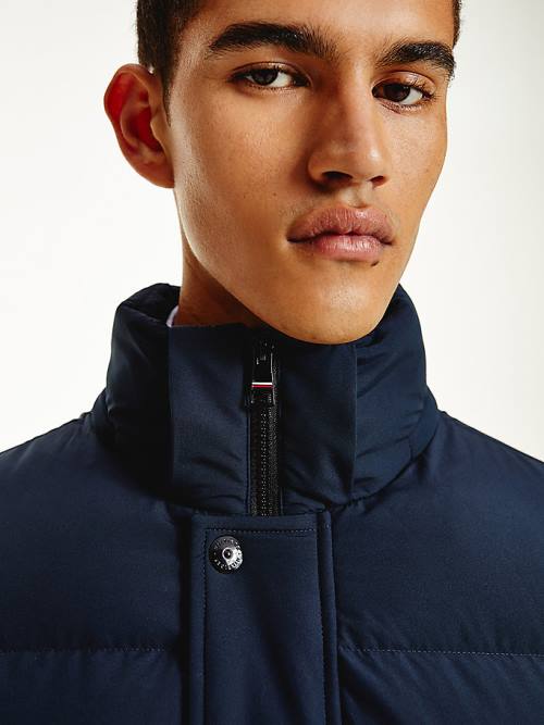 Blue Tommy Hilfiger Down Puffer Men's Jackets | TH390OSD