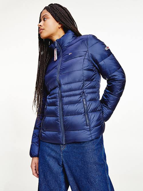 Blue Tommy Hilfiger Down Quilted Women's Jackets | TH304SFX