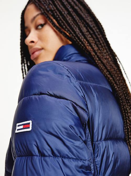 Blue Tommy Hilfiger Down Quilted Women's Jackets | TH304SFX