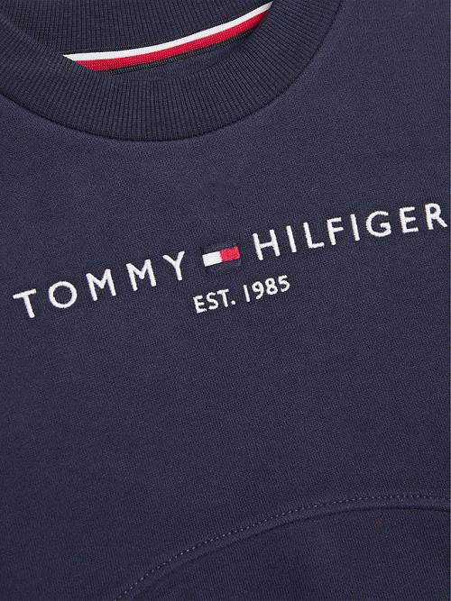 Blue Tommy Hilfiger Essential And Leggings Set Girls' Sweatshirts | TH680MGX