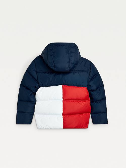 Blue Tommy Hilfiger Essential Down Boys' Jackets | TH058RSG