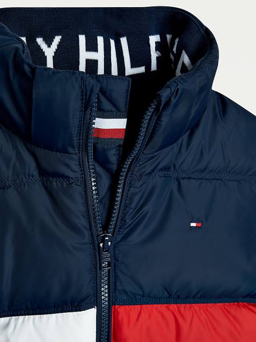 Blue Tommy Hilfiger Essential Down Boys' Jackets | TH058RSG