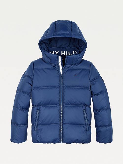 Blue Tommy Hilfiger Essential Down Boys' Jackets | TH217NXY