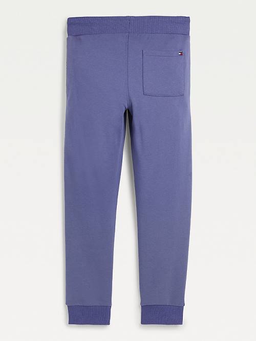 Blue Tommy Hilfiger Essential Logo Joggers Girls' Pants | TH942AFR