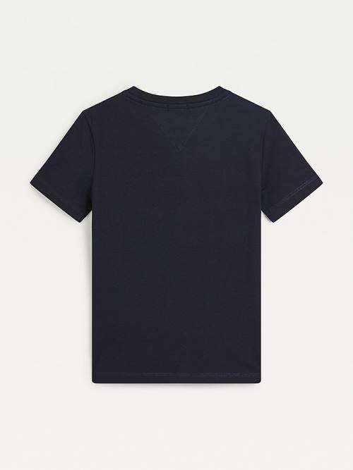 Blue Tommy Hilfiger Essential Pocket Boys' T Shirts | TH251VHE